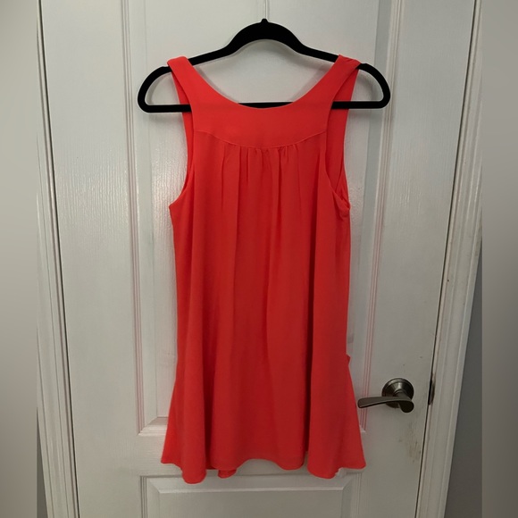 Bright Coral Dress - Picture 3 of 4